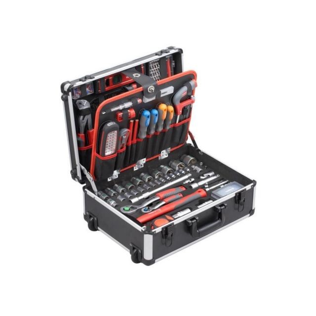 Meister - MEISTER Trolley a outils 156 pieces Meister - Coffrets outils Meister