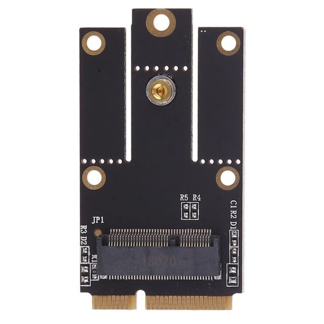 Kits PC à monter Wewoo M.2 NGFF Key A Adaptateur de convertisseur PCI Express PCI-E mini pour Intel 9260 8265 7260 AC NGFF Wifi Carte sans fil Bluetooth