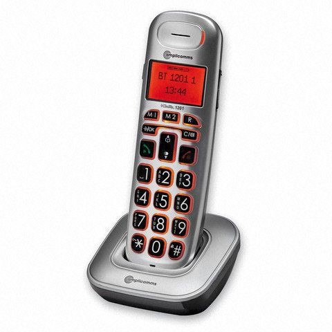 Téléphone fixe filaire Amplicomms Téléphone Additionnel, BigTel 1201