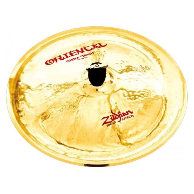 Cymbales, gongs Zildjian Cymbale Zildjian Oriental 16'' china trash - A0616