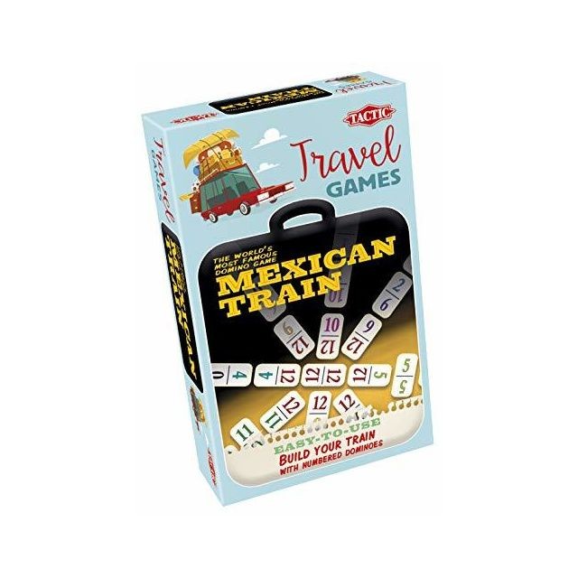 Jeux d'adresse Tactic Tactic Mexican Train Travel Travel Game