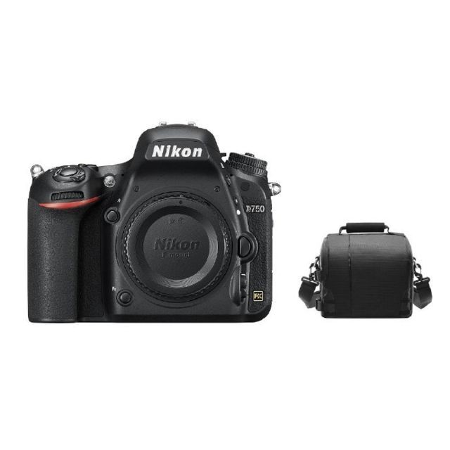Nikon - NIKON D750 Body + camera Bag Nikon  - Nikon D750 Reflex Numérique