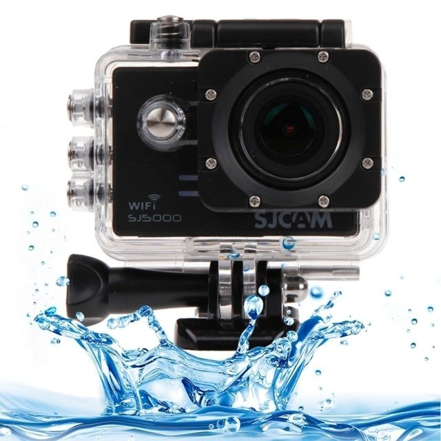Wewoo - Pour SJ5000 / Plus / WiFi Sport Camera Kits étui de protection de boîtier étanche sous l'eau avec bouchon d'objectif Wewoo  - Caméras Etanches Caméra d'action