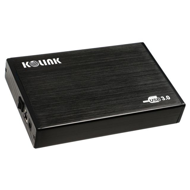Kolink - Boitier pour disque dur 3,5'' SATA Kolink 3,5 HDSU3U3 - USB 3.0 Kolink  - Boitier disque dur 3.5