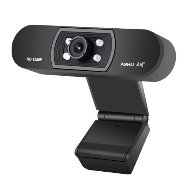 marque generique - Caméra USB HD Webcam 1080P Microphone Intégré Pour Ordinateur Portable De Bureau marque generique  - Webcam 1080p Webcam