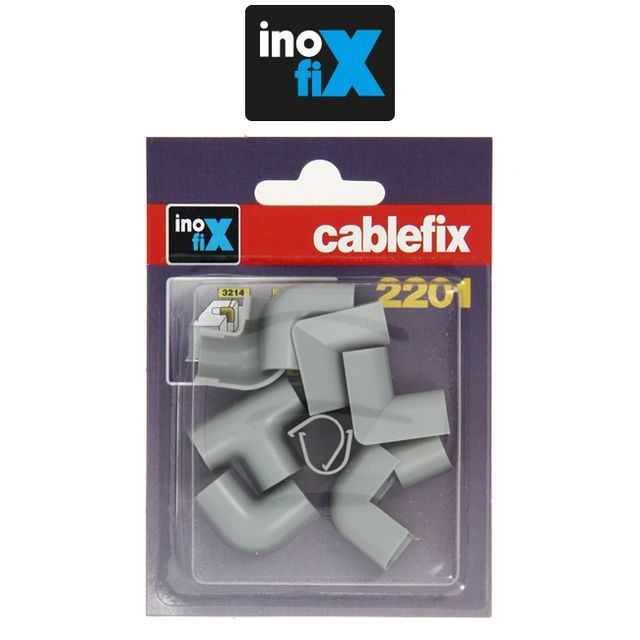 Inofix - Inofix - Accessoires assortis pour Cablefix 2201 gris metallisé Inofix  - Inofix