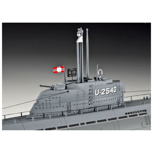 Revell - Maquette sous-marin : U-Boot Type XXI U 2540 & Interieur Revell  - Bateaux