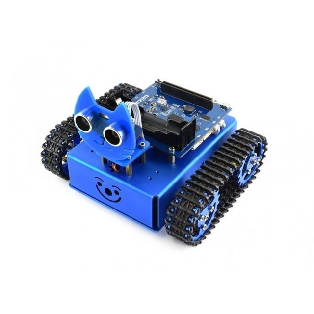 Lecteur Blu-ray Wewoo Kit de construction de robot sur chenilles KitiBot Waveshare pour micro bit pas de