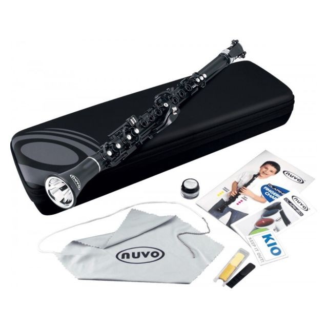 Nuvo - Nuvo N100CL - Clarinette enfant Clarinéo noire et argentée Nuvo  - Instruments à vent Nuvo