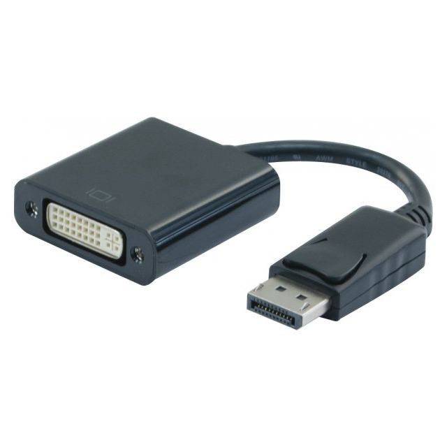 Abi Diffusion - Convertisseur DisplayPort vers DVI 20CM Abi Diffusion  - Bonnes affaires Câble Ecran - DVI et VGA