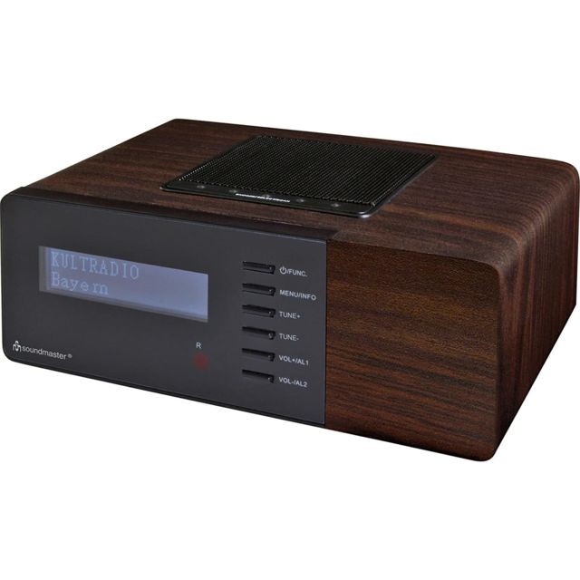 Radio Soundmaster radio numérique DAB+ PLL UKW avec écran LCD marron noir