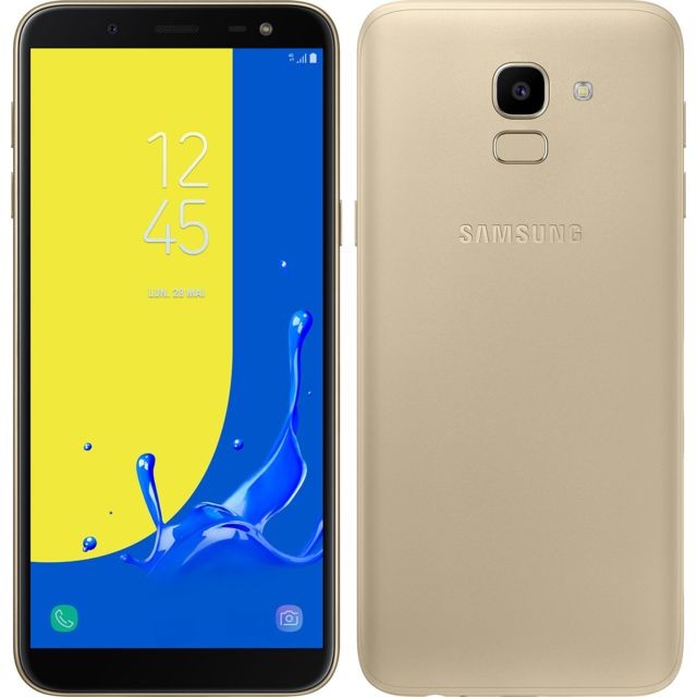 Samsung - Galaxy J6 - 32 Go - Or Samsung  - Smartphone à moins de 100 euros Smartphone