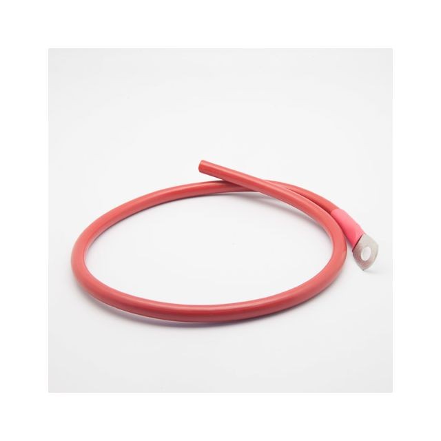 Accessoires Heliotropic Câble de connexion batterie - convertisseur 35mm² 1 cosse M8 rouge (Longueur  : 2 Mètres)