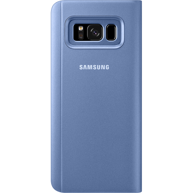 Autres accessoires smartphone Clear View Fonction Stand  Galaxy S8 Plus - Bleu