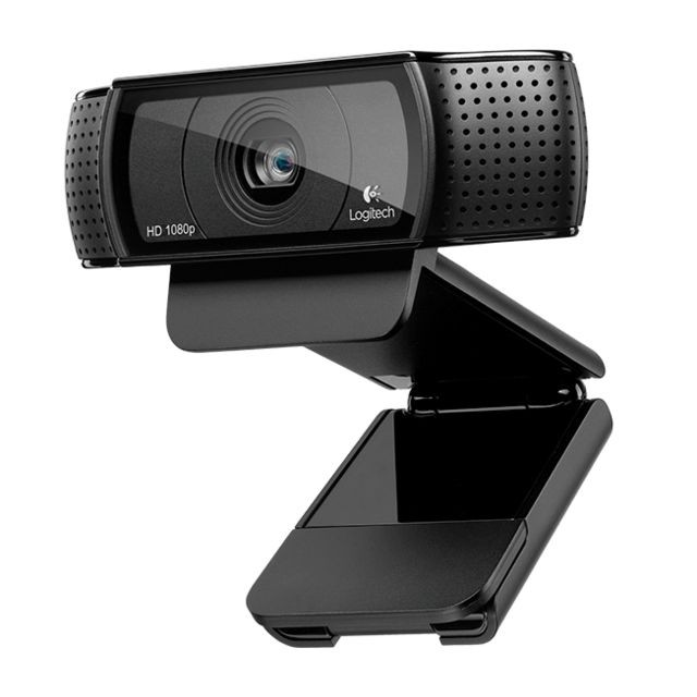 Logitech - Logitech Pro C920 webcam 1920 x 1080 pixels USB 2.0 Noir Logitech  - Webcam Logitech