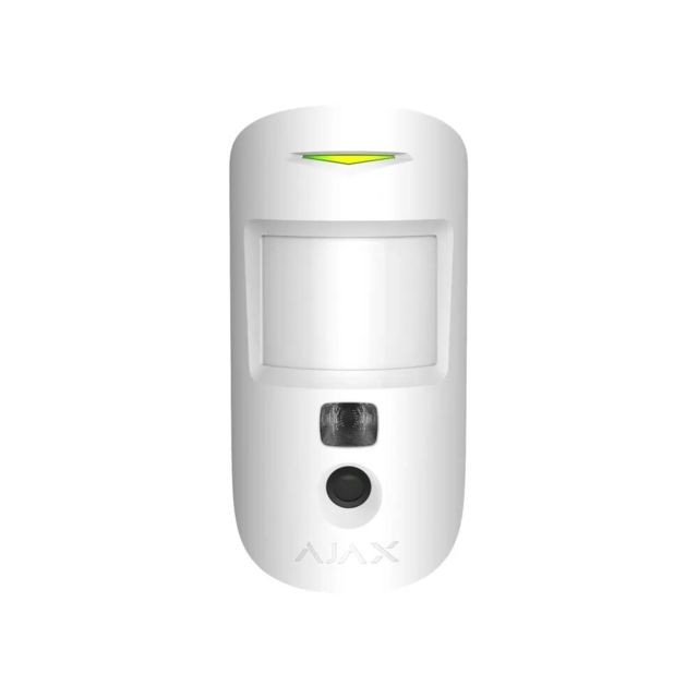 Alarme connectée Ajax Systems Détecteur de mouvement PIR avec caméra intégrée couleur blanc - Ajax Systems