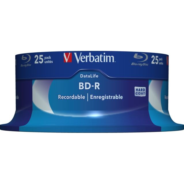 DVD Vierge Verbatim Verbatim Datalife 6x BD-R 25Go 25pièce(s)