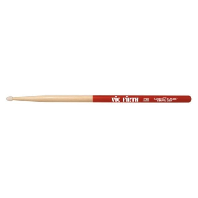 Vic Firth - Paire de baguettes Vic Firth 5BNVG - American Classic olive nylon avec grip Vic Firth  - Vic Firth
