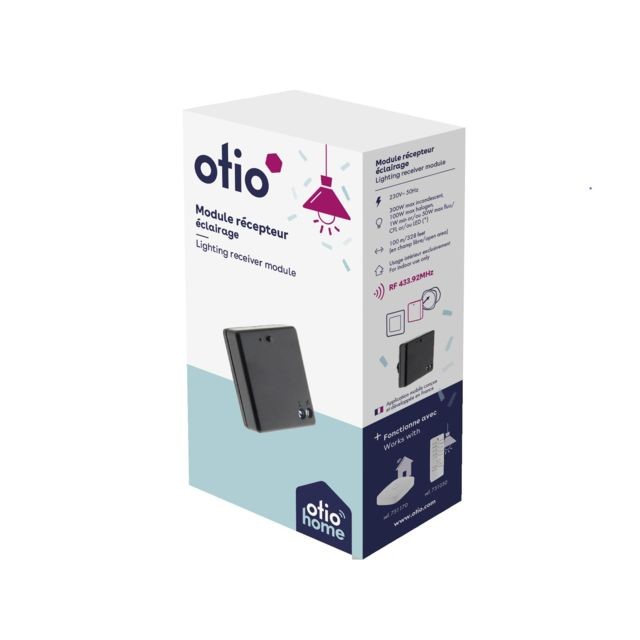 Otio - Module récepteur encastrable pour éclairage connecté Otio  - Otio