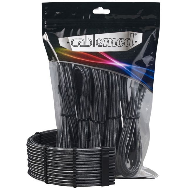 Cablemod - PRO ModMesh Cable Extension Kit - Carbone Cablemod  - Cablemod