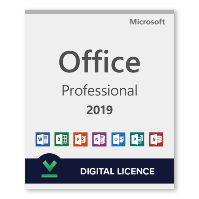 Microsoft - Office 2019 Professionnel - Licence numérique - Logiciel en téléchargement Microsoft  - Bureautique et Utilitaires Microsoft
