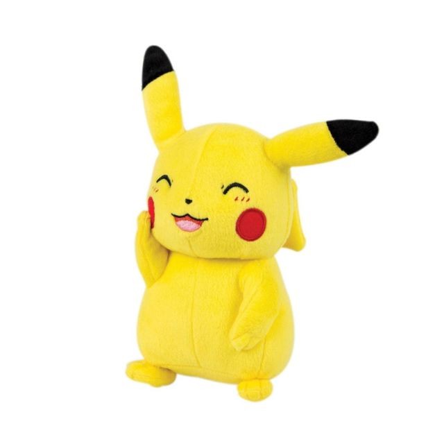 Animaux TOMY Pokemon - Peluche Pikachu (smiling) 20 cm