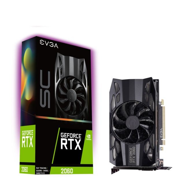 Evga - GeForce RTX 2060 SC GAMING Evga  - Carte Graphique Gamer Composants
