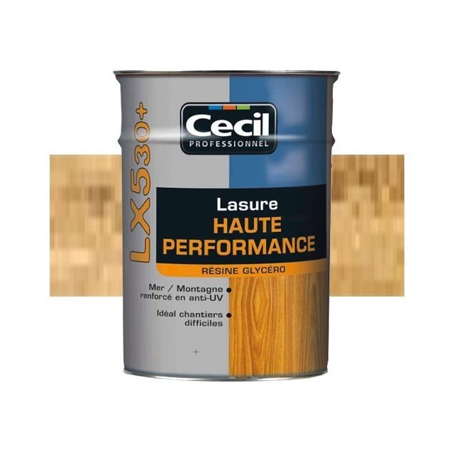 Cecil - CECIL LX530+ Lasure Haute Performance Chêne clair Cecil  - Cecil
