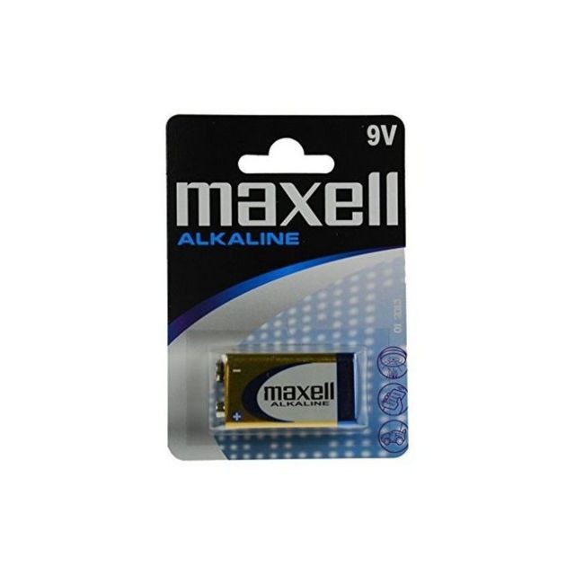 Maxell - Pile Alcaline Maxell MXBLR6LR61 LR61 9V Maxell  - Maxell