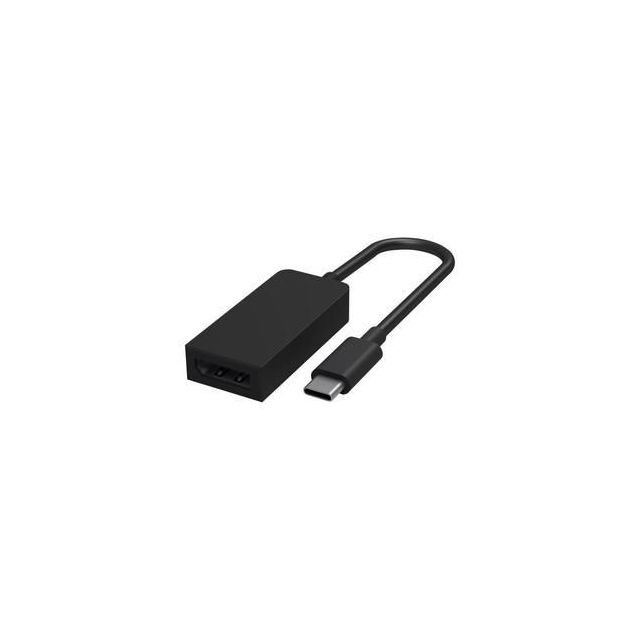 Carte Graphique Microsoft Microsoft Microsoft Surface USB Type-C to DisplayPort Adapter Adaptateur vidéo externe USB-C DisplayPort pour Surface Go