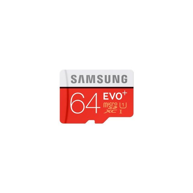 Carte Micro SD Samsung Carte Micro SDXC 64 Go EVO+