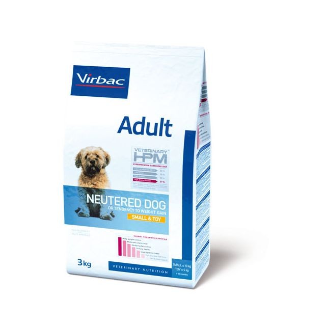 Virbac - Virbac Veterinary HPM Adult Neutered Dog Small & Toy Virbac - Croquettes pour chien Virbac