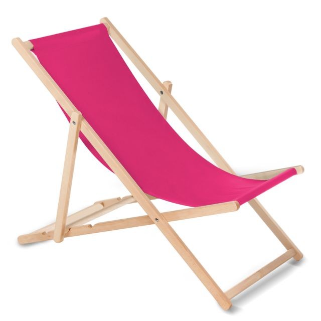 Greenblue - Chaise longue GreenBlue bain de soleil plianteréglable couleur rose Greenblue  - Transats, chaises longues Greenblue