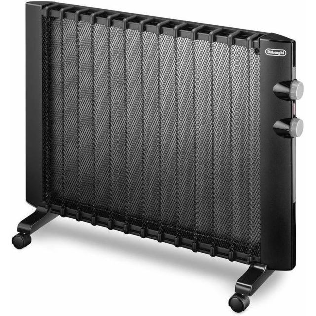 Delonghi - radiateur rayonnant mobile 1000W noir Delonghi  - Radiateur fixe Delonghi