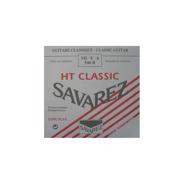 Savarez - Savarez 546R Alliance rouge - Corde de Mi grave tirant normal - Guitare classique Savarez  - Savarez