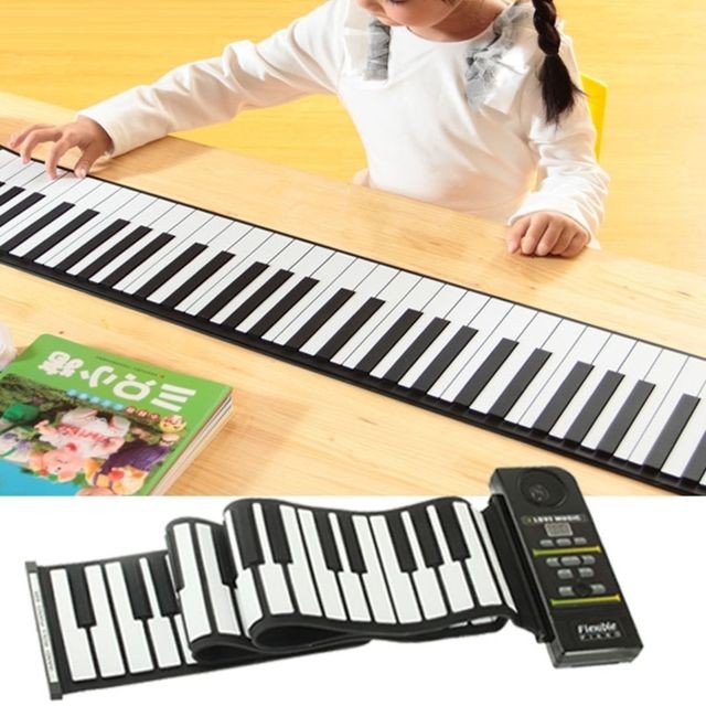 Wewoo - Clavier Piano Flexible 88 touches MIDI Portable Roll Up 133 x 14,2 x 0,6 cm Wewoo  - Instruments de musique