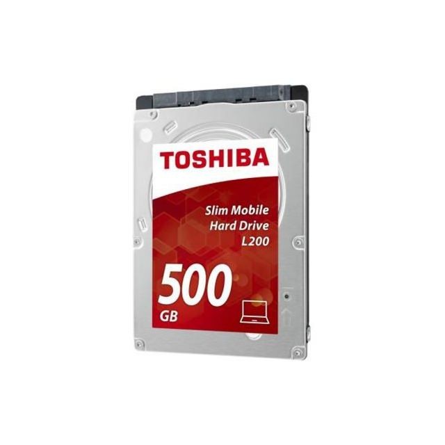 Toshiba - L200 500 Go - 2.5'' SATA III 6 Go/s - Cache 8 Mo Toshiba  - Disque Dur interne 500 go