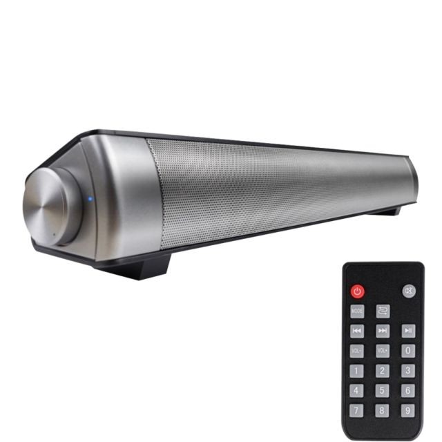 Wewoo - Enceinte Bluetooth noir Barre de son Lecteur MP3 USB 2.1CH Sound Bar Haut-parleur avec Télécommande Wewoo  - Enceinte Multimédia Pack reprise