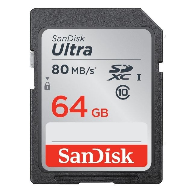 Sandisk - SANDISK Carte ULTRA SDXC 64 Go SD XC 200X Classe 10 Sandisk  - Carte SD 64 go
