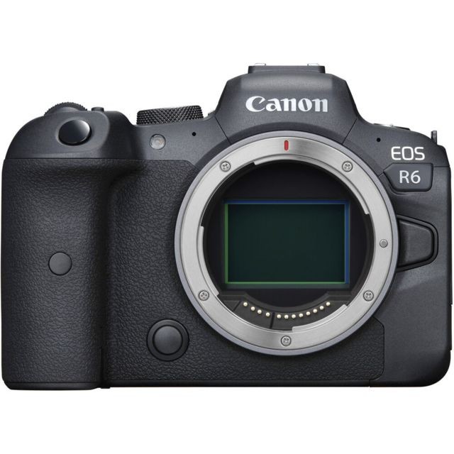 Canon - Appareil Photo Hybride Canon EOS R6 Noir Canon  - Bonnes affaires Appareil compact