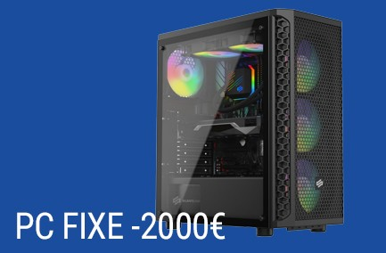 PC Fixe Gamer à moins de 2000 euros