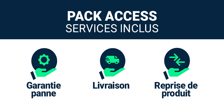 Pack location access - services inclus