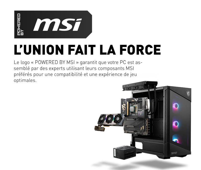Powered by MSI