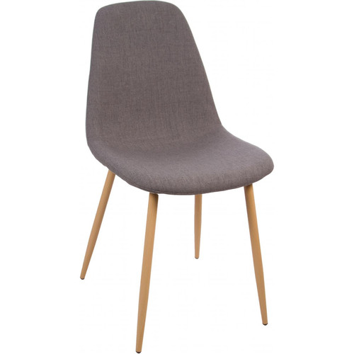 3S. x Home - Chaise Scandinave Grise OKA 3S. x Home  - Chaise scandinave Chaises