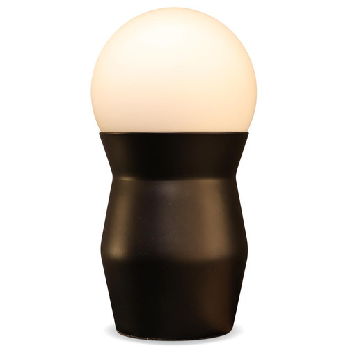 OPJET -Lampe Tactile Métal Noir VASE OPJET  - Lampe à lave Luminaires