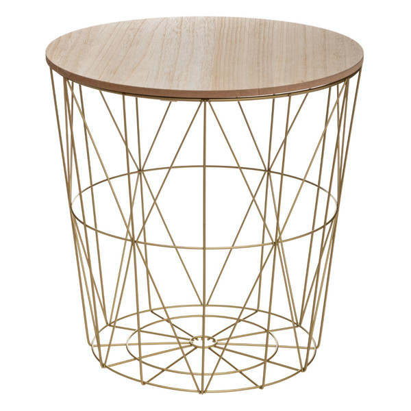 Tables d'appoint 3S. x Home TABLE CAFE MET GOLD KUMI MM