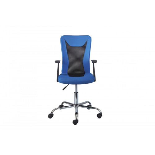3S. x Home - Chaise de Bureau Ergonomique Bleu HYKO - Meuble De Bureau Design