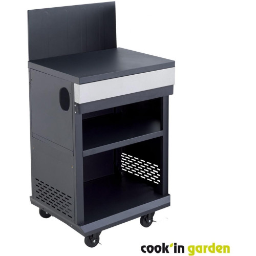 Cook'In Garden - Module Desserte Compatible FIDGI 3 et 4  - Cuisine Extérieure - Cook'In Garden
