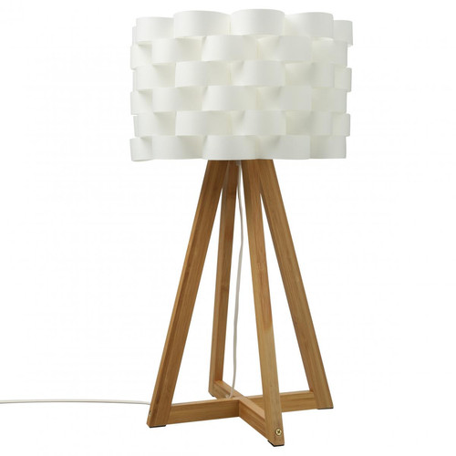 3S. x Home - Lampe Scandinave MOKI Blanc - Luminaires