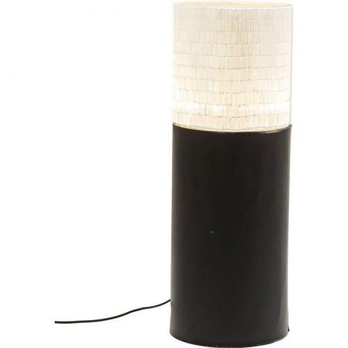 KARE DESIGN - Lampadaire Cylindre Noir TORRANCE KARE DESIGN - Maison Noir, blanc